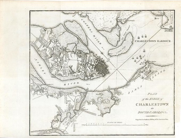 71-Southeast Map By Charles Stedman / William Faden