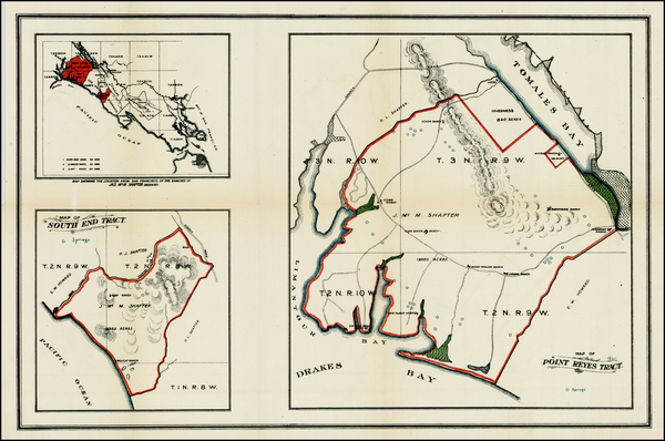 70-California Map By H.S. Crocker & Co.