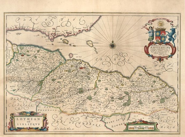 42-Scotland Map By Johannes et Cornelis Blaeu