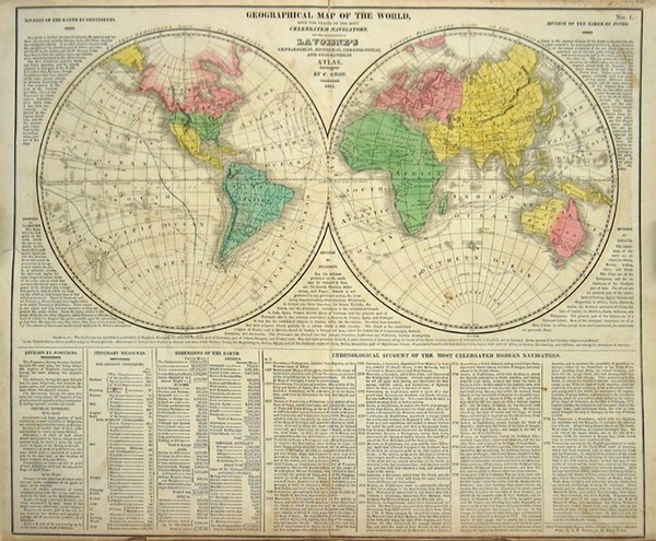 36-World and World Map By Lavoisne