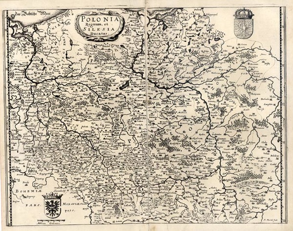 4-Europe, Poland and Balkans Map By Matthaus Merian