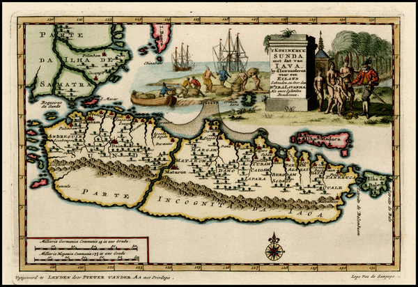 36-Southeast Asia Map By Pieter van der Aa