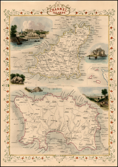 82-Europe and British Isles Map By John Tallis