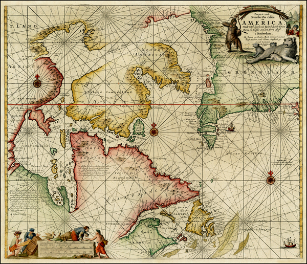 57-Polar Maps and Canada Map By Gerard Van Keulen