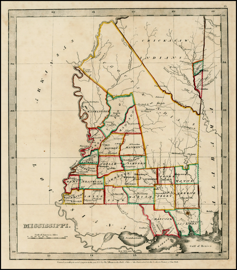 76-South Map By David Hugh Burr