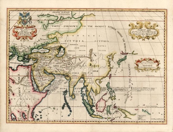 81-Asia, Asia, Southeast Asia, Australia & Oceania and Oceania Map By Edward Wells