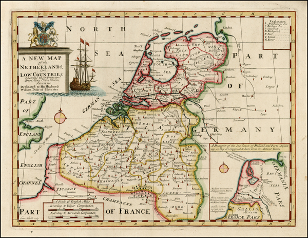 2-Netherlands Map By Edward Wells