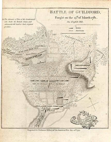 96-Southeast Map By Charles Stedman / William Faden