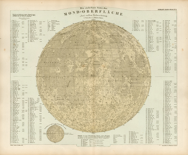 79-World, World and Celestial Maps Map By Adolf Stieler