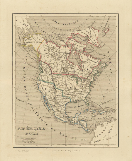 65-North America Map By Binet