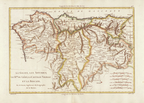 93-Europe and Spain Map By Rigobert Bonne