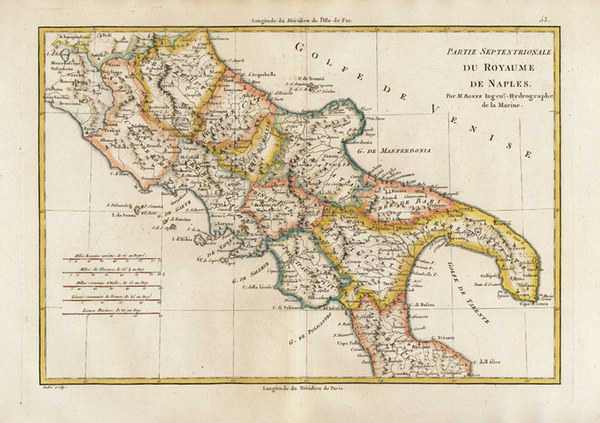 18-Europe and Italy Map By Rigobert Bonne