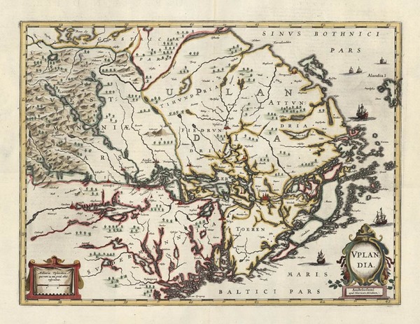 50-Europe and Scandinavia Map By Henricus Hondius