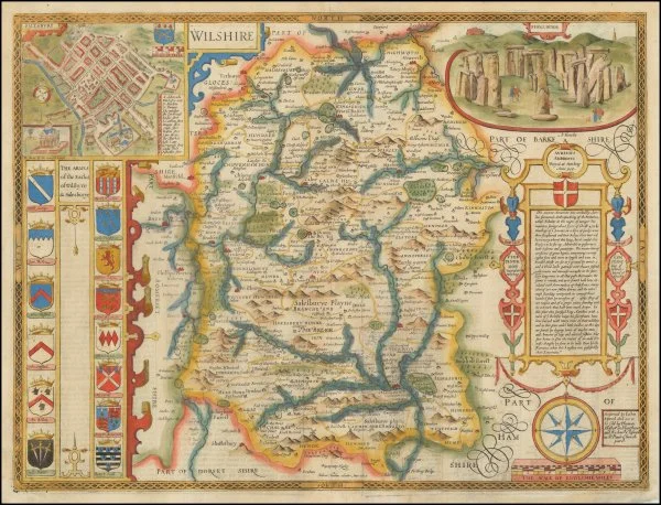 British Counties - British Isles Maps | RUDERMAN Maps