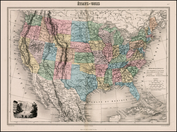 14-United States Map By Migeon