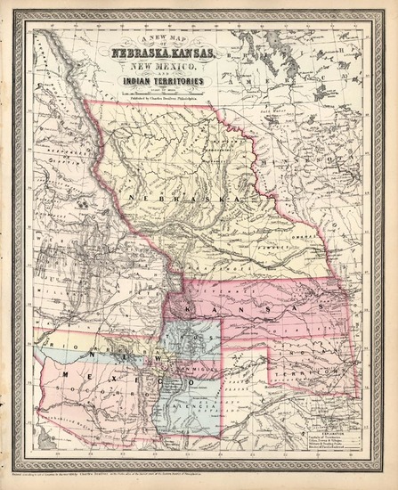 37-Midwest, Plains, Southwest and Rocky Mountains Map By Charles Desilver