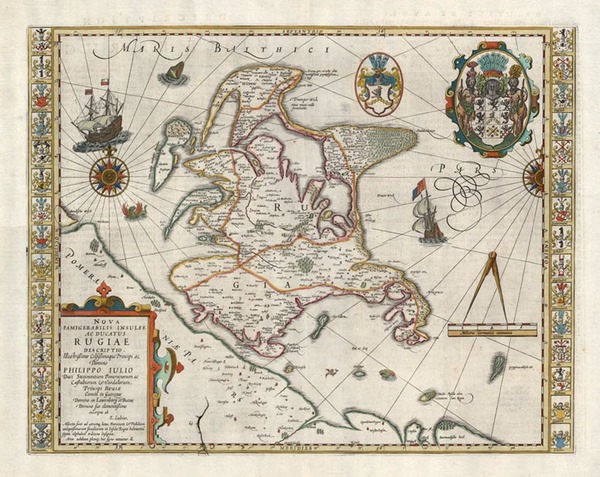 24-Europe, Baltic Countries and Germany Map By Jan Jansson