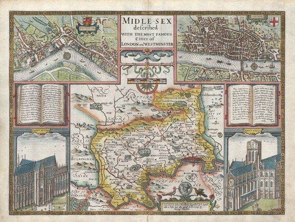 88-Europe and British Isles Map By John Speed