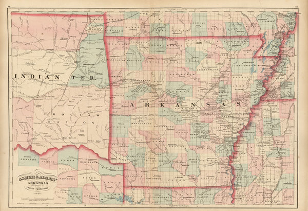 12-South and Plains Map By Asher  &  Adams