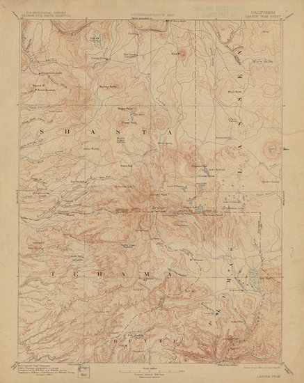 16-California Map By U.S. Geological Survey