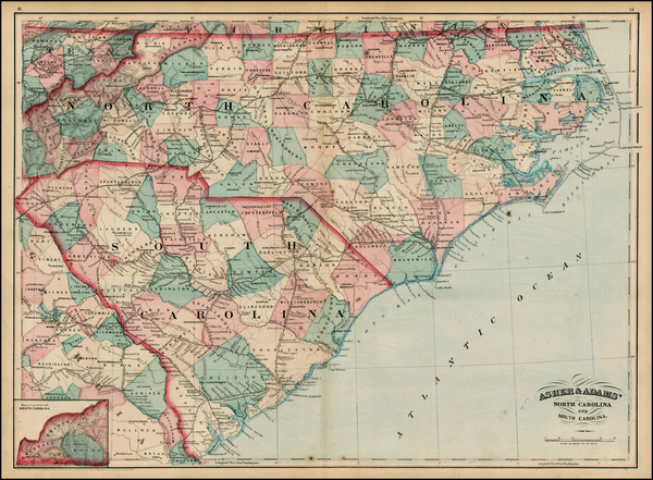 34-Southeast Map By Asher  &  Adams