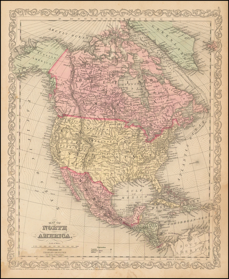 54-North America Map By Charles Desilver