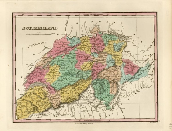 75-Europe and Switzerland Map By Anthony Finley