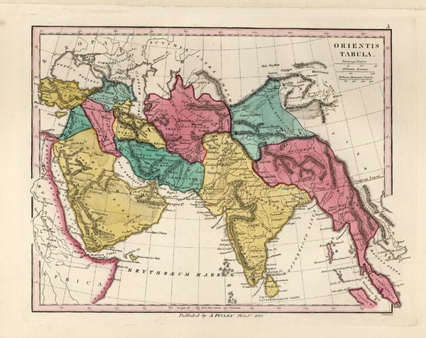 32-Asia, India, Southeast Asia, Central Asia & Caucasus and Middle East Map By Anthony Finley