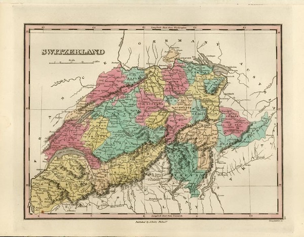 59-Europe and Switzerland Map By Anthony Finley