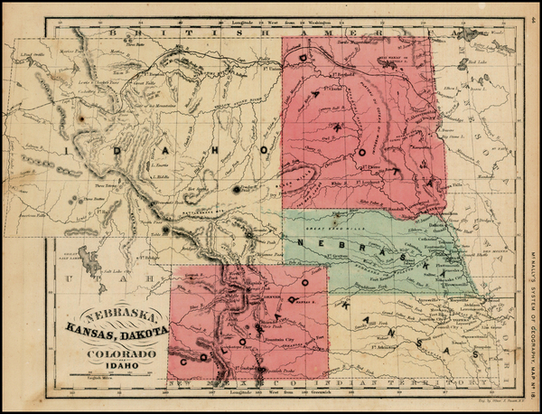 1-Plains and Rocky Mountains Map By Oliver J. Stuart