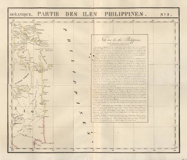 28-Asia and Philippines Map By Philippe Marie Vandermaelen