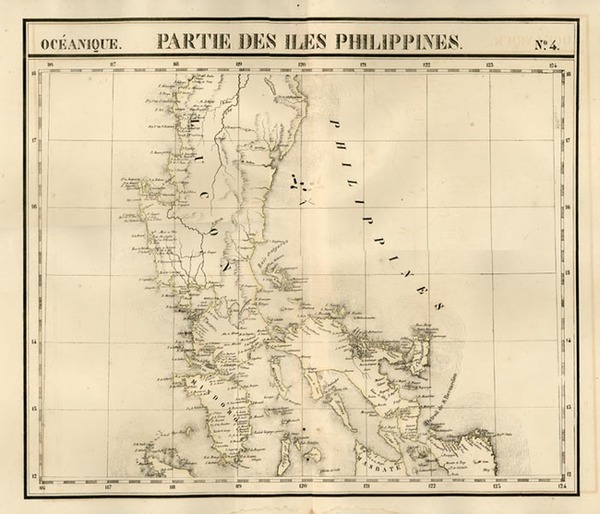 42-Asia and Philippines Map By Philippe Marie Vandermaelen