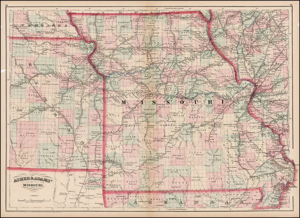 13-Midwest and Plains Map By Asher  &  Adams