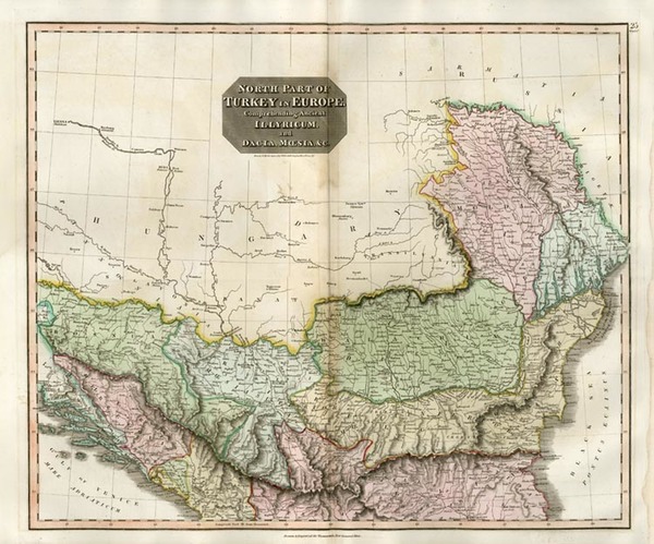 16-Europe, Russia, Balkans and Turkey Map By John Thomson