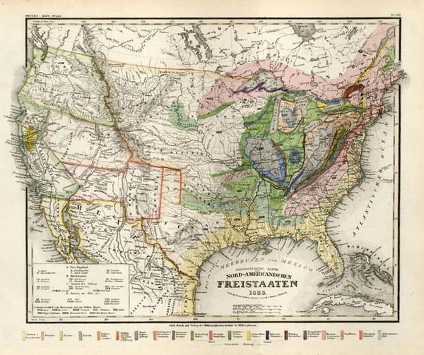 25-United States Map By Joseph Meyer