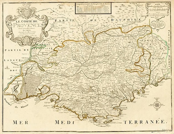 65-Europe and France Map By Nicolas de Fer