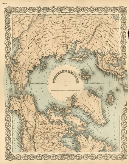 5-World, World and Polar Maps Map By G.W.  & C.B. Colton