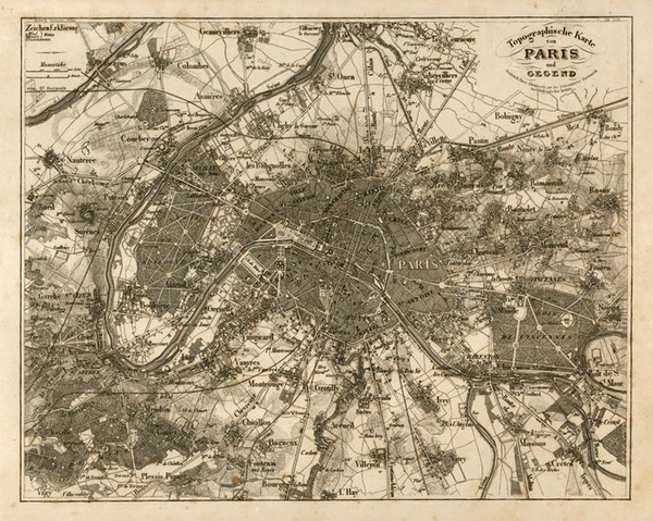 25-Europe and France Map By Joseph Meyer