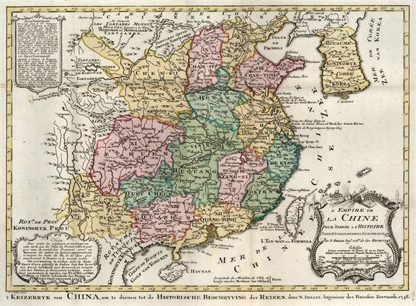 73-Asia, China and Korea Map By J.V. Schley