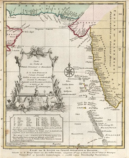 58-Asia, India and Middle East Map By J.V. Schley