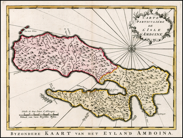 71-Indonesia Map By J.V. Schley