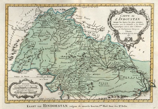 60-Asia, India and Central Asia & Caucasus Map By J.V. Schley