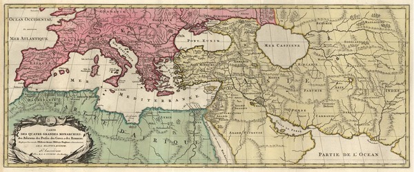 26-Europe, Mediterranean, Asia, Middle East, Turkey & Asia Minor and Greece Map By Reiner &