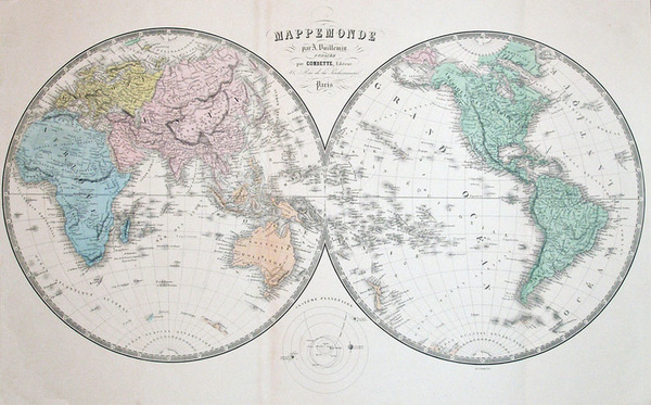 8-World, World and Celestial Maps Map By Alexandre Vuillemin