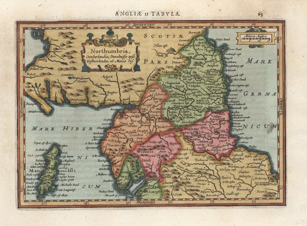 42-Europe and British Isles Map By Henricus Hondius - Gerhard Mercator