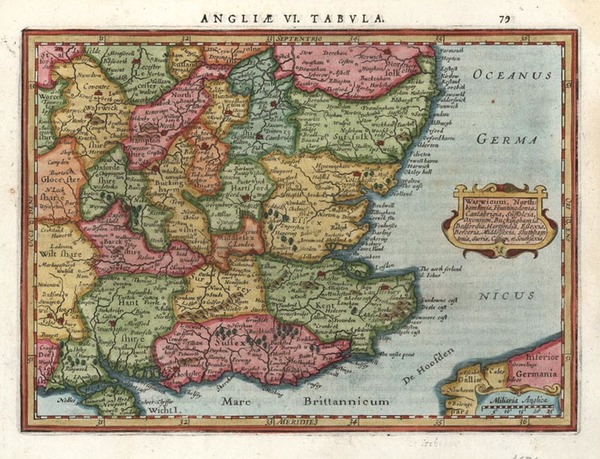 35-Europe and British Isles Map By Henricus Hondius - Gerhard Mercator