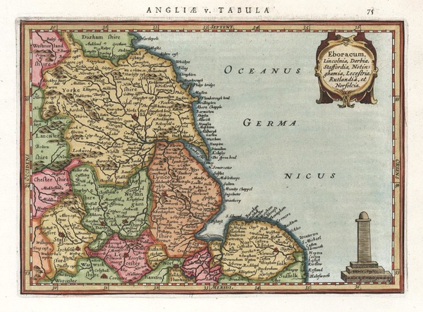 66-Europe and British Isles Map By Henricus Hondius - Gerhard Mercator