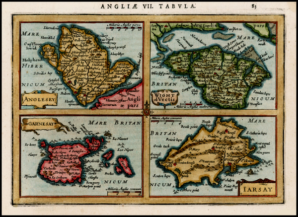 26-Europe and British Isles Map By Henricus Hondius - Gerhard Mercator