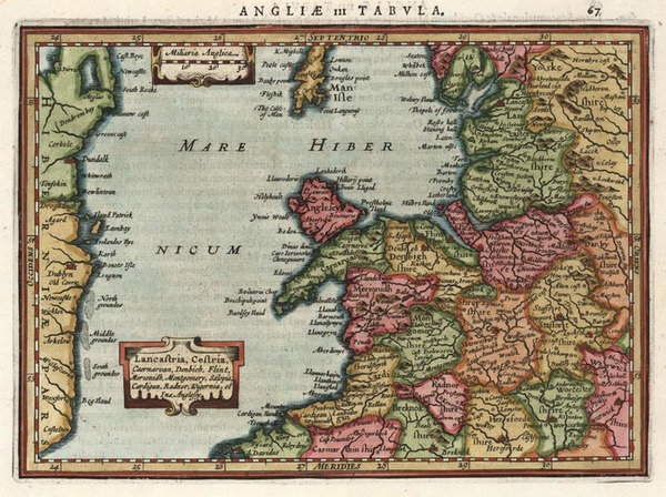 33-Europe and British Isles Map By Henricus Hondius - Gerhard Mercator