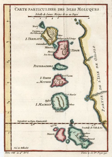 73-Asia, India and Southeast Asia Map By Jacques Nicolas Bellin